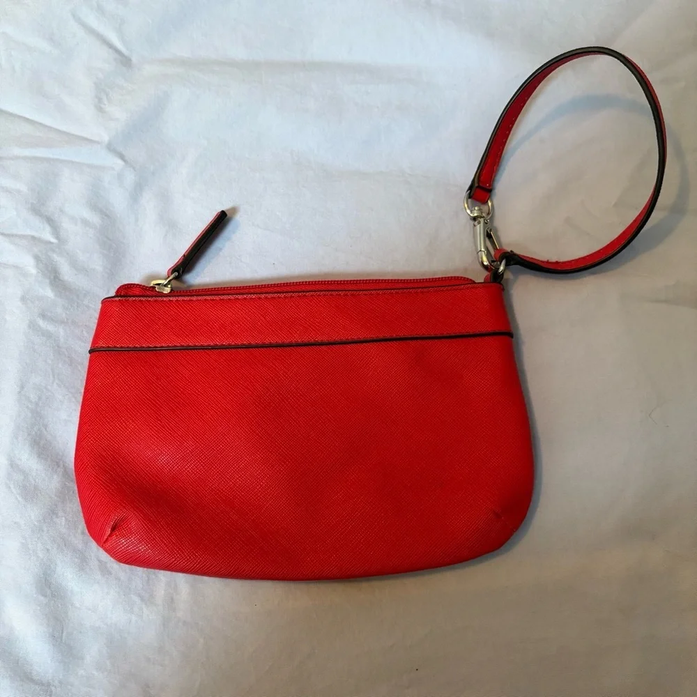 Guess Red Wristlet Clutch